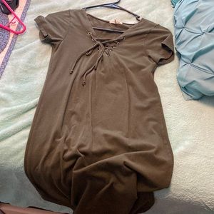 Army Green Dress